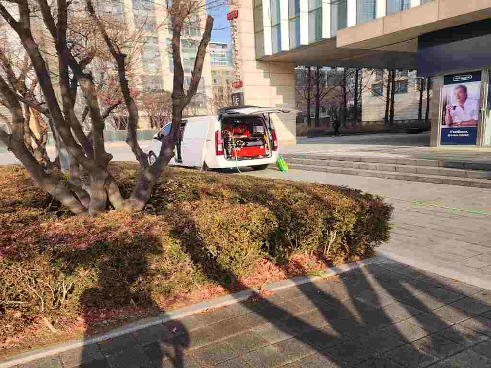 김포 상가 건물 고압세척 출동